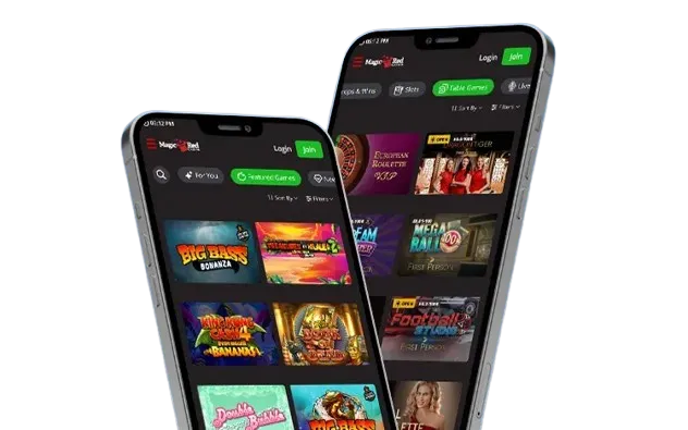 MagicRed Casino App-Screenshot